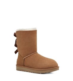 UGG Classic Boots-Bailey Bow Ii, Chestnut