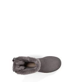 UGG Classic Boots-Bailey Bow Ii, Grey