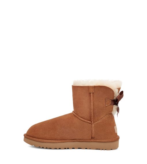 UGG Classic Boots-Mini Bailey Bow Ii Chestnut