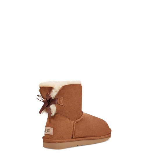 UGG Classic Boots-Mini Bailey Bow Ii Chestnut