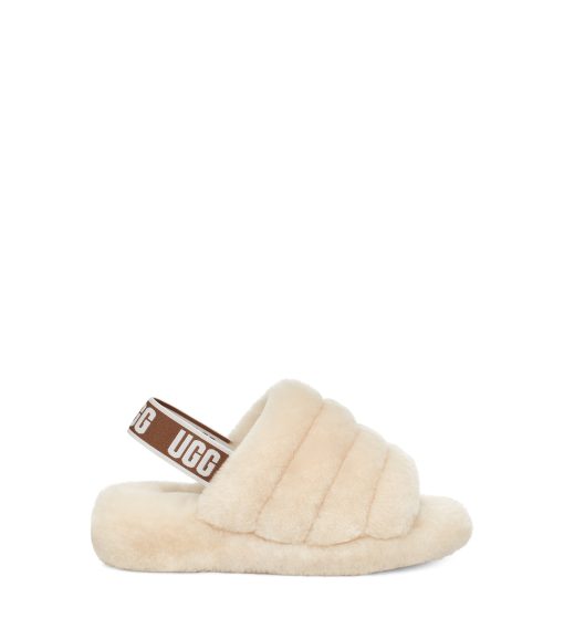 UGG Slippers-Fluff Yeah Slide Natural