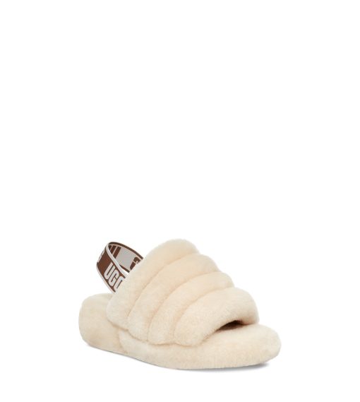 UGG Slippers-Fluff Yeah Slide Natural