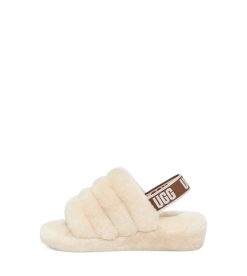 UGG Slippers-Fluff Yeah Slide Natural