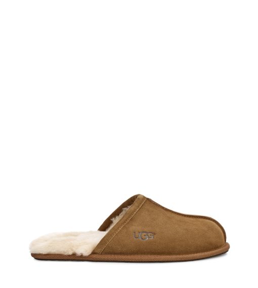 UGG Slippers-Scuff Chestnut