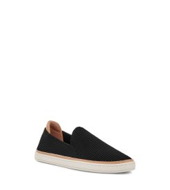 UGG Sneakers-Sammy Black Rib Knit