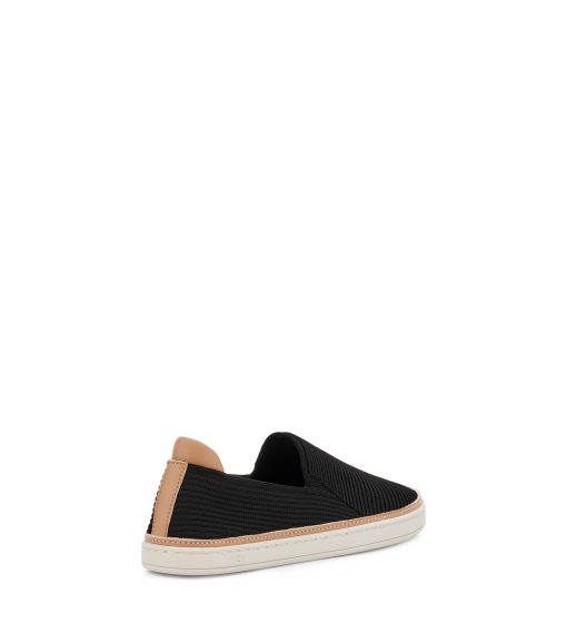 UGG Sneakers-Sammy Black Rib Knit