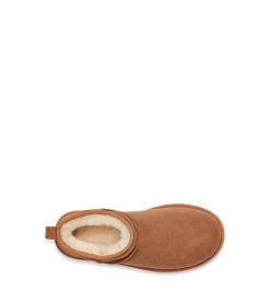 UGG Classic Boots-Classic Ultra Mini Chestnut