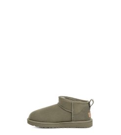 UGG Classic Boots-Classic Ultra Mini Moss Green