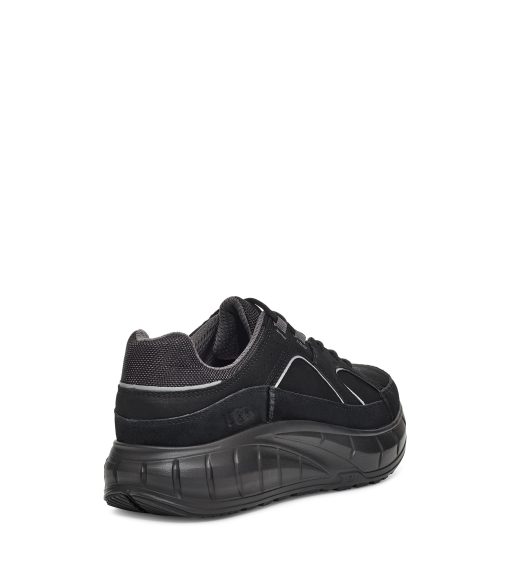 UGG Sneakers-Westsider Low Weather, Black / Dark Grey Nubuck