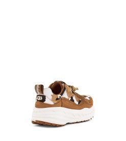 UGG Sneakers-Ca805 Zip Cow Print Chestnut