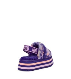 UGG Slippers-Disco Marble Slide , Violet Night