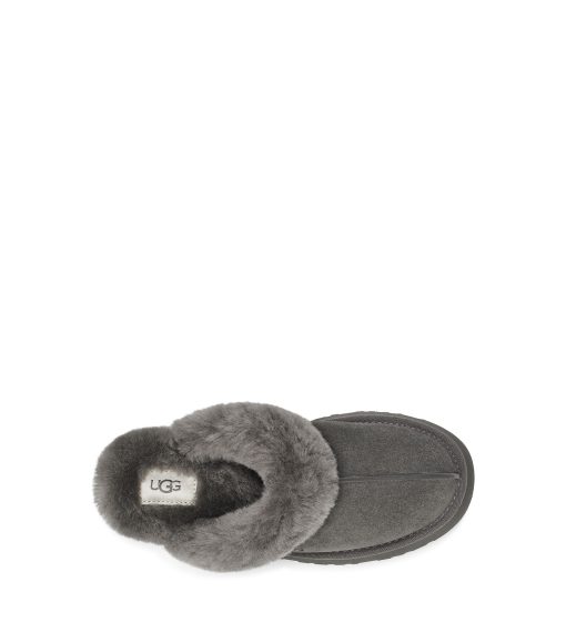 UGG Slippers-Disquette Charcoal