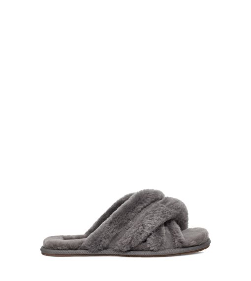 UGG Slippers-Scuffita Charcoal