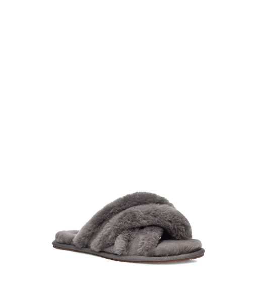 UGG Slippers-Scuffita Charcoal