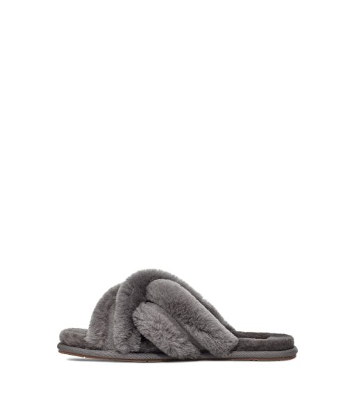 UGG Slippers-Scuffita Charcoal