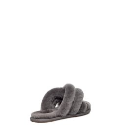 UGG Slippers-Scuffita Charcoal