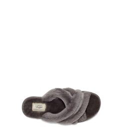 UGG Slippers-Scuffita Charcoal