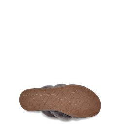 UGG Slippers-Scuffita Charcoal