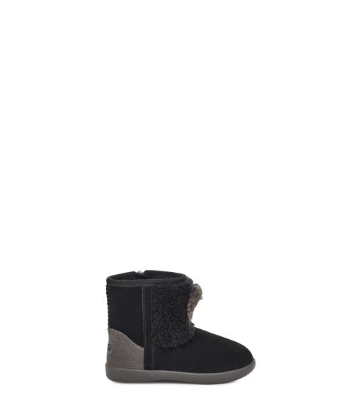 UGG Boots-Koala Stuffie Black Suede