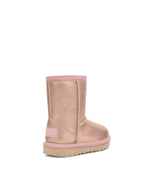 UGG Boots-Classic Ii Metallic Glitter Rose Gold