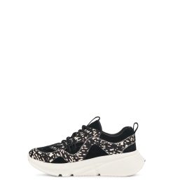 UGG Sneakers-Calle Lace Speckled Black