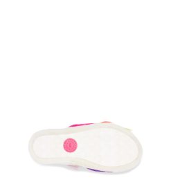 UGG Slippers-Fluff Yeah Party Spots White