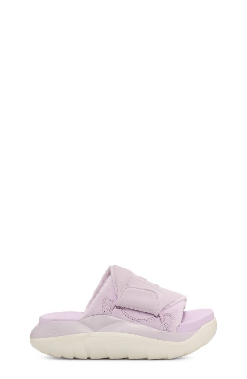 UGG Sandals & Slides-La Cloud Slide Lavender Fog