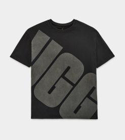 UGG RTW Collection-Jacqueline Logo Tee Black / Coal