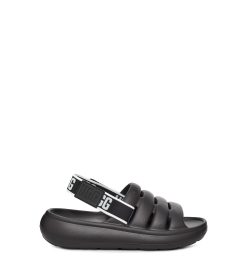 UGG Sandals & Slides-Sport Yeah Black