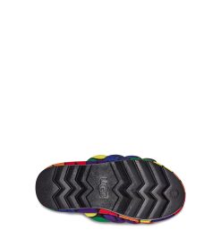 UGG Sandals & Slides-Maxi Slide Pride Rainbow Logo