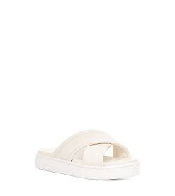 UGG Sandals & Slides-Zayne Crossband Jasmine Leather