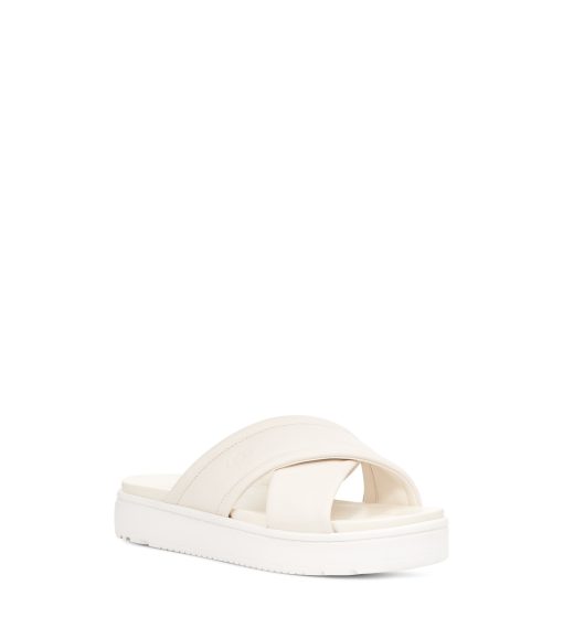 UGG Sandals & Slides-Zayne Crossband Jasmine Leather