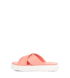 UGG Sandals & Slides-Zayne Crossband Starfish Pink Leather