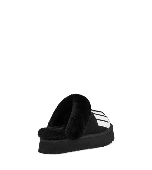 UGG Slippers-Disquette Chopd Black