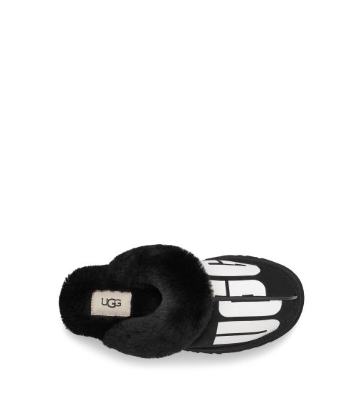 UGG Slippers-Disquette Chopd Black