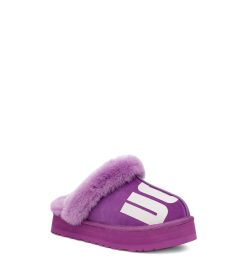 UGG Slippers-Disquette Chopd Purple Sky