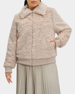 UGG RTW Collection-Viviana Bomber Jackefaux Fur Atq