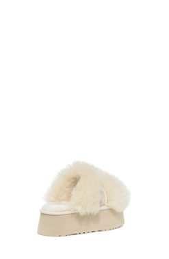 UGG Slippers-Sustainable Fluff Momma Slide, White