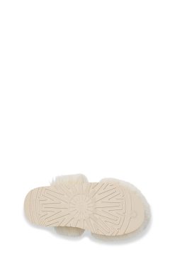 UGG Slippers-Sustainable Fluff Momma Slide, White