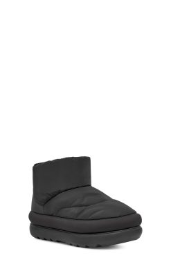 UGG Classic Boots-Classic Puft Up Mini, Black