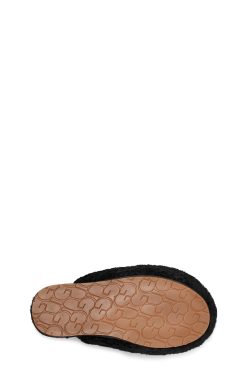 UGG Slippers-Maxi Curly Mule, Black