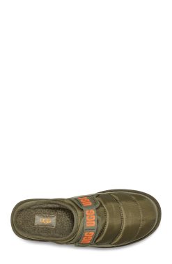 UGG -Dune Slip-On Puft, Moss Green / Orange