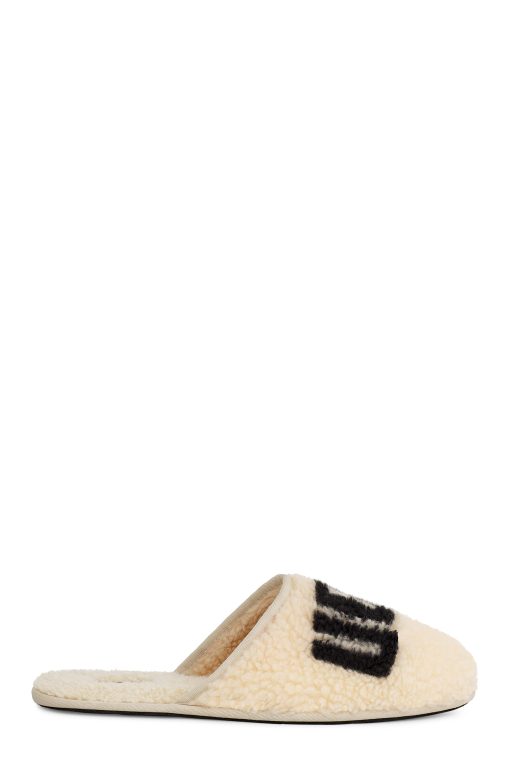 UGG Slippers-Scuff Cozy Logo, Natural