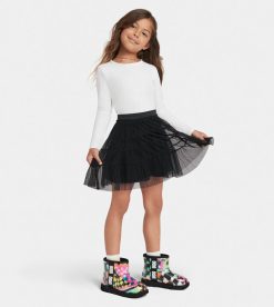 UGG Boots-Classic Clear Mini Checks, Black Multi