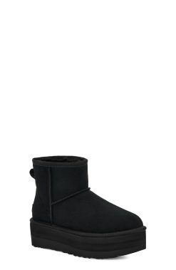 UGG Classic Boots-Classic Mini Platform Black