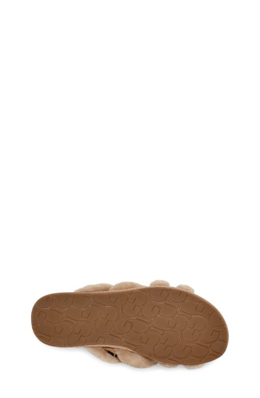 UGG Slippers-Scuffita Bengal Spots, Natural