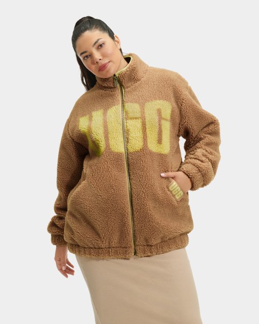 UGG RTW Collection-Raquelle Sherpa Jacket, Clbs