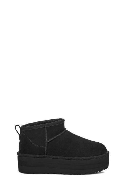 UGG Classic Boots-Classic Ultra Mini Platform, Black