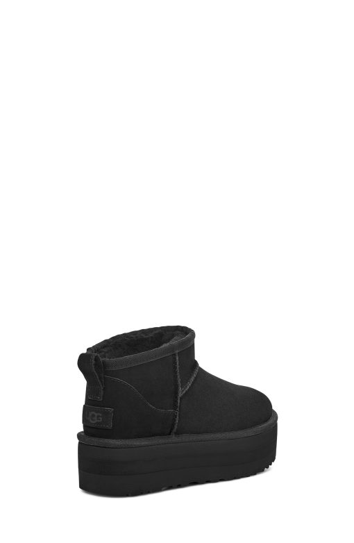 UGG Classic Boots-Classic Ultra Mini Platform, Black