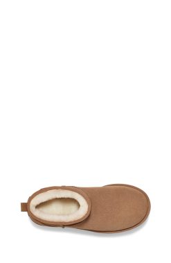 UGG Classic Boots-Classic Ultra Mini Platform, Chestnut